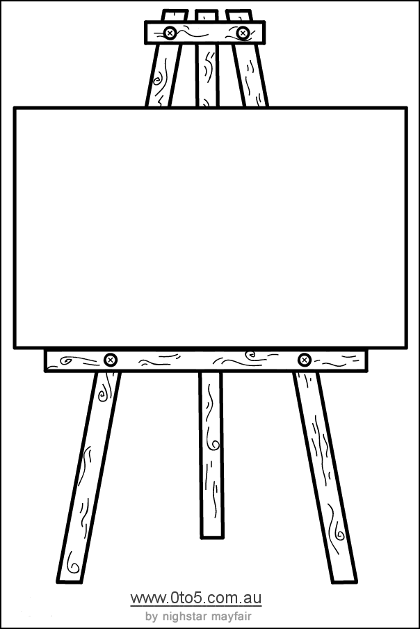 0to5 template easel