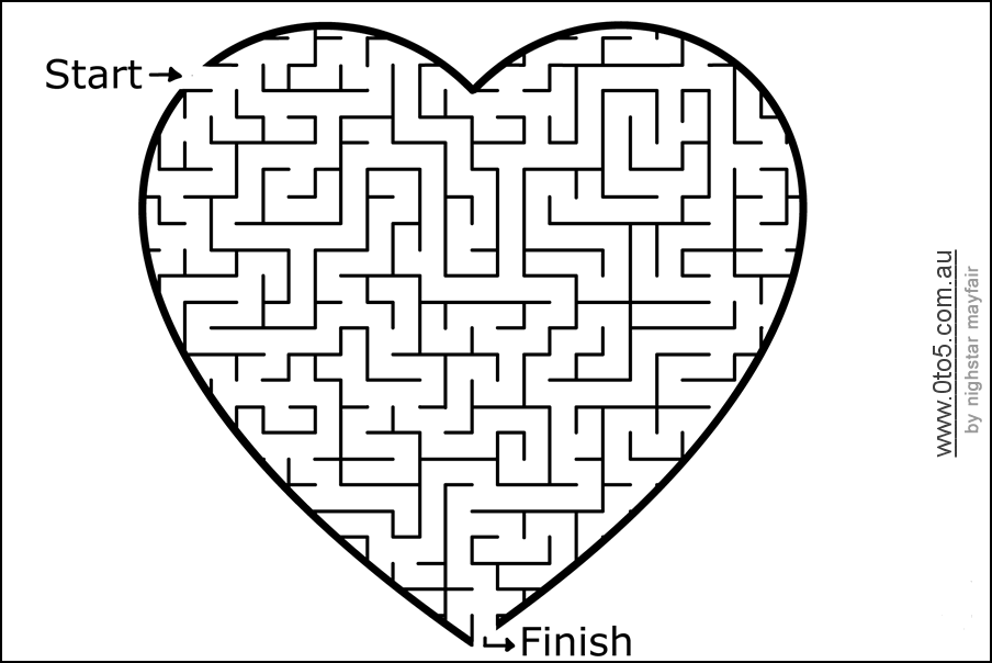 0to5 template heart-maze2