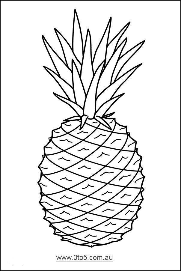 0to5 template pineapple