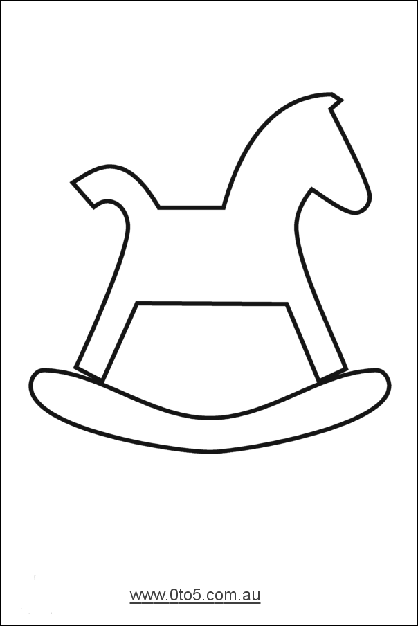 Rocking Horse Template
