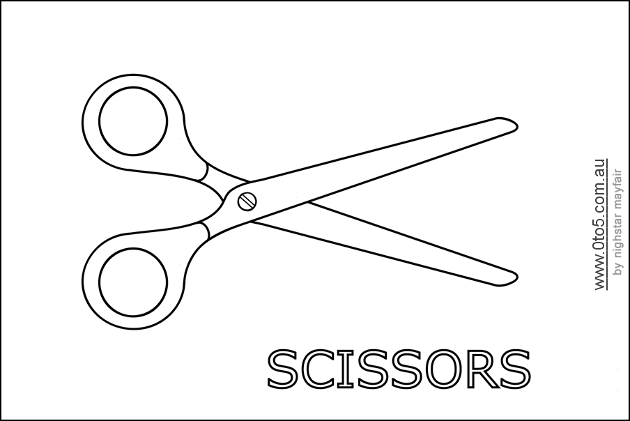 0to5 template scissors