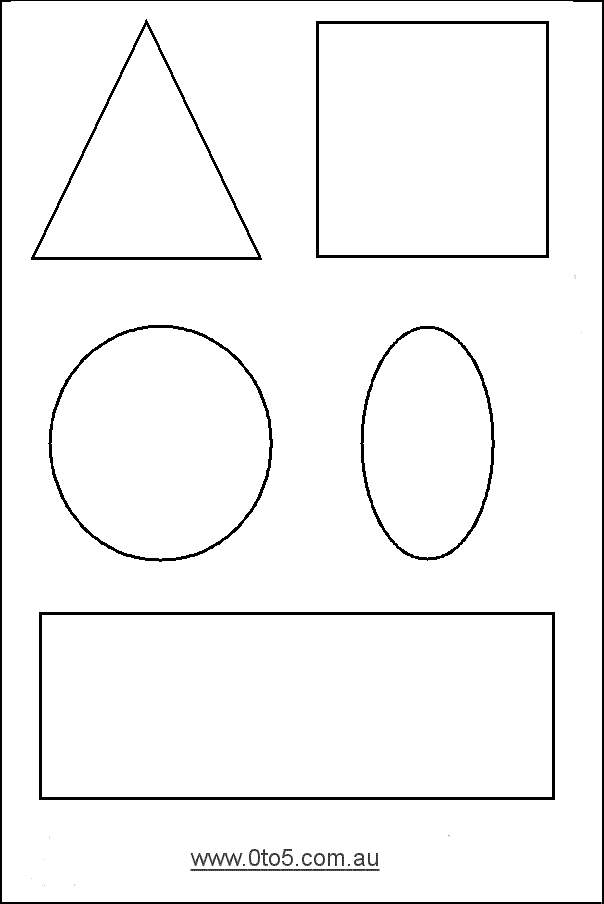 0to5 template shapes