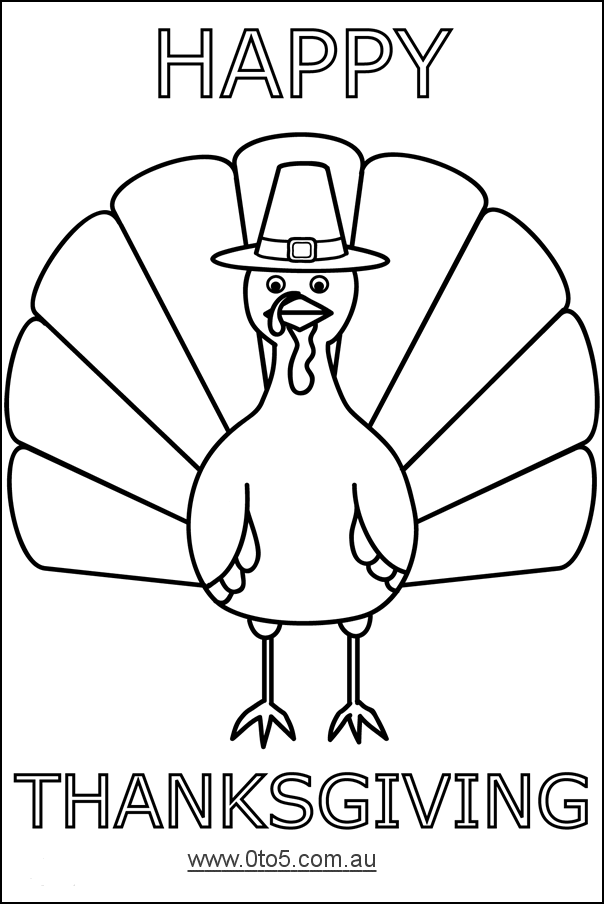 0to5 template thanksgiving_turkey