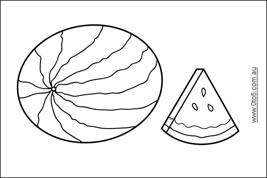 0to5 template watermelon