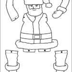 Christmas Santa with hinged arms and legs thumbnail