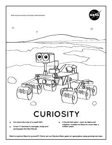 Curiosity rover template thumbnail