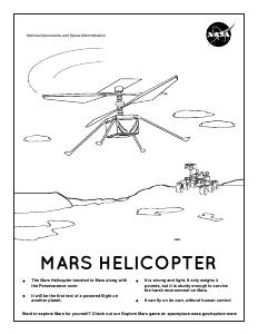 Mars helicopter template