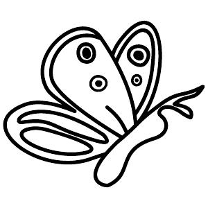 Simple butterfly template thumbnail