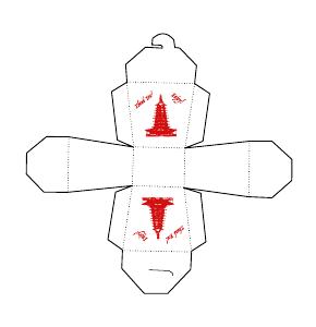 Takeout box template thumbnail