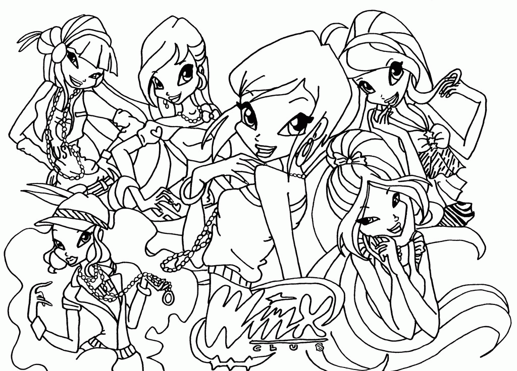 Winx Club Fairy Group with Logo thumbnail